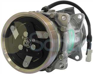SAC74051 FRONT SANDEN Type 12V 6Ribs SD7V16