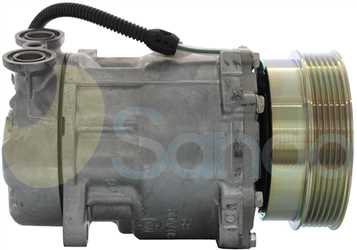 SAC74051 SIDE SANDEN Type 12V 6Ribs SD7V16