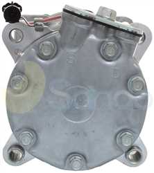 SAC74074 BACK SANDEN Type 12V 6Ribs SD7V16 