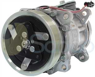 SAC74074 FRONT SANDEN Type 12V 6Ribs SD7V16 