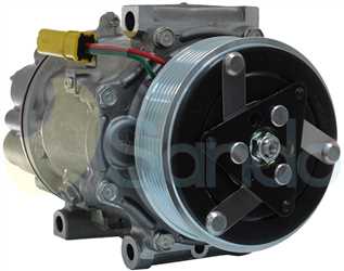 SAC74086 FRONT SANDEN Type 12V 6Ribs SD7V16