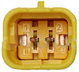SAC74086 PLUG SANDEN Type 12V 6Ribs SD7V16
