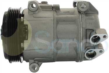 SAC74106 SIDE MAHLE Type 12V 5Ribs 6CVC
