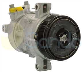 SAC75025 FRONT DENSO Type 12V 6Ribs 5SE12C