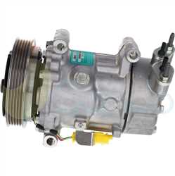SAC75116 SIDE SANDEN Type 12V 5Ribs SD6V12
