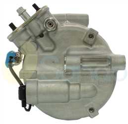 SAC77027 BACK SANDEN Type 12V 6Ribs PXE16