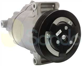 SAC77033 FRONT DELPHI Type 12V 6Ribs CVC6 