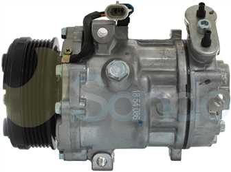 SAC77041 SIDE SANDEN Type 12V 6Ribs SD6V12