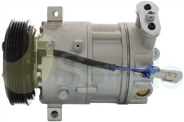 SAC77042 SIDE SANDEN Type 12V 5Ribs SD7V16
