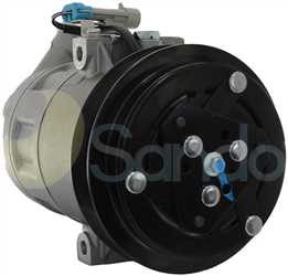 SAC77043 FRONT SANDEN Type 12V 5Ribs SD6V12
