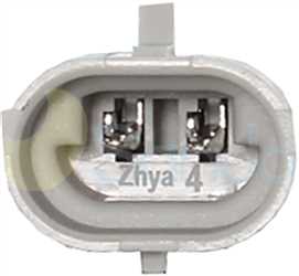 SAC77043 PLUG SANDEN Type 12V 5Ribs SD6V12