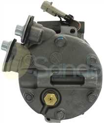 SAC77082 BACK SANDEN Type 12V 6Ribs SD6V10 