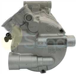 SAC77086 BACK SANDEN Type 12V 6Ribs PXC14