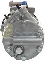 SAC77097 BACK SANDEN Type 12V 6Ribs SD6V12