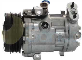 SAC77097 SIDE SANDEN Type 12V 6Ribs SD6V12