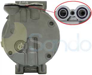 SAC77119 BACK DELPHI Type 12V 6Ribs /V5 