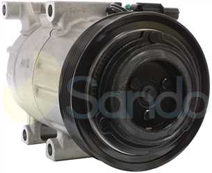 SAC78087 FRONT HANON Type 12V 6Ribs VS14