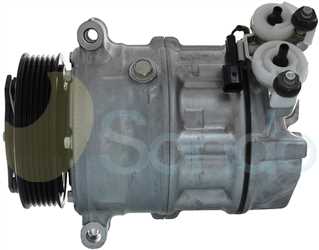 SAC81036 SIDE SANDEN Type 12V 6Ribs PXE16 