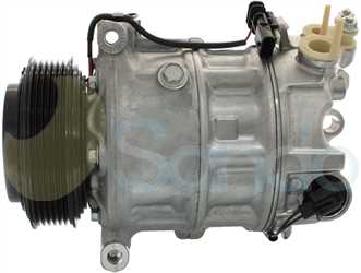 SAC81048 SIDE SANDEN Type 12V 6Ribs PXC16