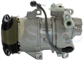 SAC86130 SIDE DENSO Type 12V 4Ribs 5SER09C