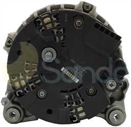 2010087 BACK BOSCH Type 12V 180Amp 6Ribs 