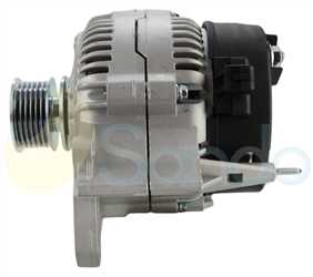 2010121 SIDE BOSCH Type 12V 90Amp 6Ribs 