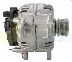 2010155 SIDE BOSCH Type 12V 120Amp 6Ribs 