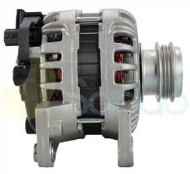 2010512 SIDE BOSCH Type 12V 90Amp 3Ribs 