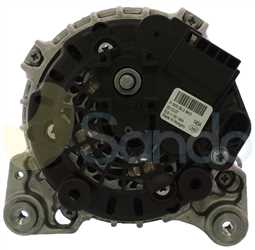 2010A45 BACK BOSCH Type 12V 140Amp 6Ribs 