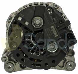 2010A52 BACK BOSCH Type 12V 140Amp 6Ribs 
