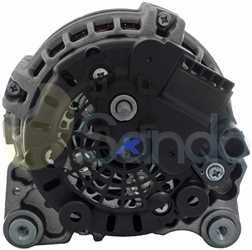 2010A71 BACK BOSCH Type 12V 140Amp 6Ribs 