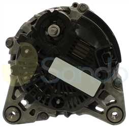 2015A25 BACK VALEO Type 12V 120Amp 6Ribs 