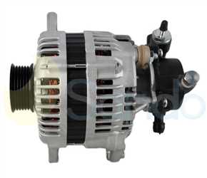 2020121 SIDE HITACHI Type 12V 70Amp 6Ribs 