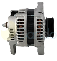 2020127 SIDE HITACHI Type 12V 90Amp 5Ribs 