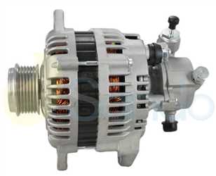 2020156 SIDE HITACHI Type 12V 100Amp 6Ribs 