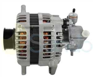 2020180 SIDE HITACHI Type 12V 100Amp 6Ribs 
