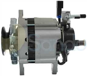 2020619 SIDE HITACHI Type 24V 35Amp 1Ribs 