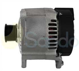 2030160 SIDE MARELLI Type 12V 100Amp 7Ribs 
