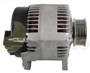 2030202 SIDE MARELLI Type 12V 100Amp 6Ribs 