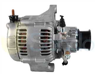 2040121 SIDE DENSO Type 12V 120Amp 7Ribs 