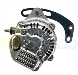 2040125 BACK DENSO Type 12V 40Amp 1Ribs 