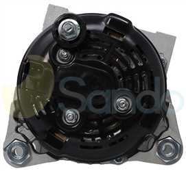 2040166 BACK DENSO Type 12V 160Amp 6Ribs 