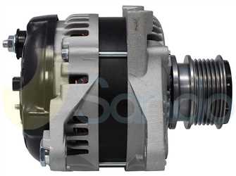 2040166 SIDE DENSO Type 12V 160Amp 6Ribs 