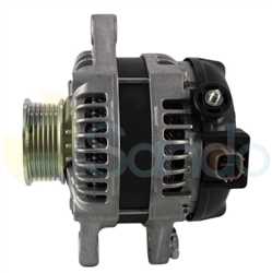 2040206 SIDE DENSO Type 12V 100Amp 6Ribs 