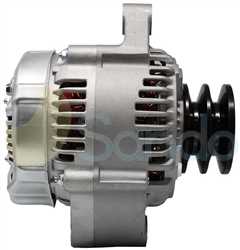 2040207 SIDE DENSO Type 12V 80Amp 2Ribs 
