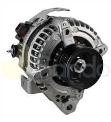 2040209 FRONT DENSO Type 12V 100Amp 7Ribs 