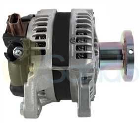 2040216 SIDE DENSO Type 12V 120Amp 