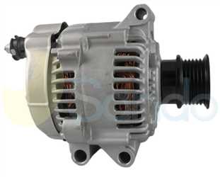 2040246 SIDE DENSO Type 12V 105Amp 6Ribs 