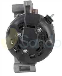 2040257 BACK DENSO Type 12V 100Amp 7Ribs 