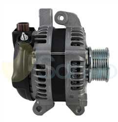 2040257 SIDE DENSO Type 12V 100Amp 7Ribs 